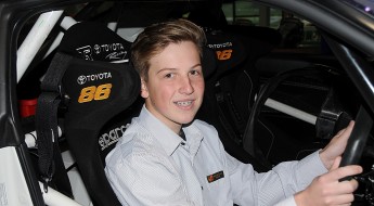 IMAGE Pukekohe student Liam Lawson has won the CareVets Scholarship for the Toyota 86 Championship